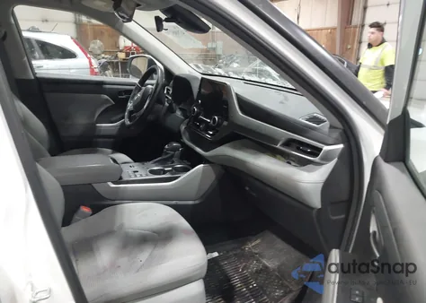 2023 Toyota Highlander Hybrid Le from USA, damaged, VIN 5TDBBRCH1PS568306